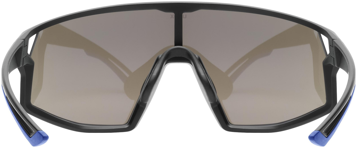 uvex Skyryse Radbrille Black Matt / Mirror Blue
