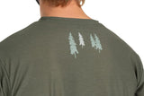 Cube MTB Rundhalstrikot Soft Touch kurzarm olive´n´sage