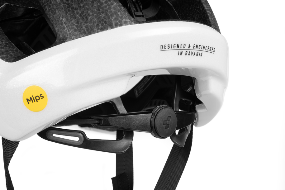 Cube Helm HERON Teamline white'n'orange