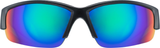 uvex Sportstyle 215 Radbrille Black Mat Green / Mirror Green