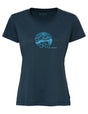 VAUDE Women's Cyclist T-Shirt V dark sea/dark sea