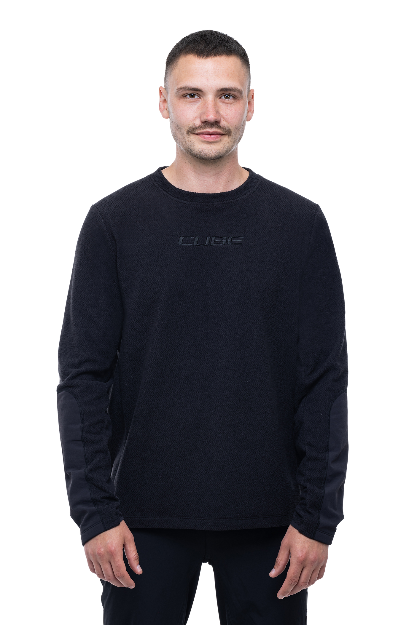 CUBE ATX Fleece Trikot langarm black