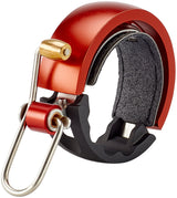 Knog Oi Luxe Fahrradklingel  black/red