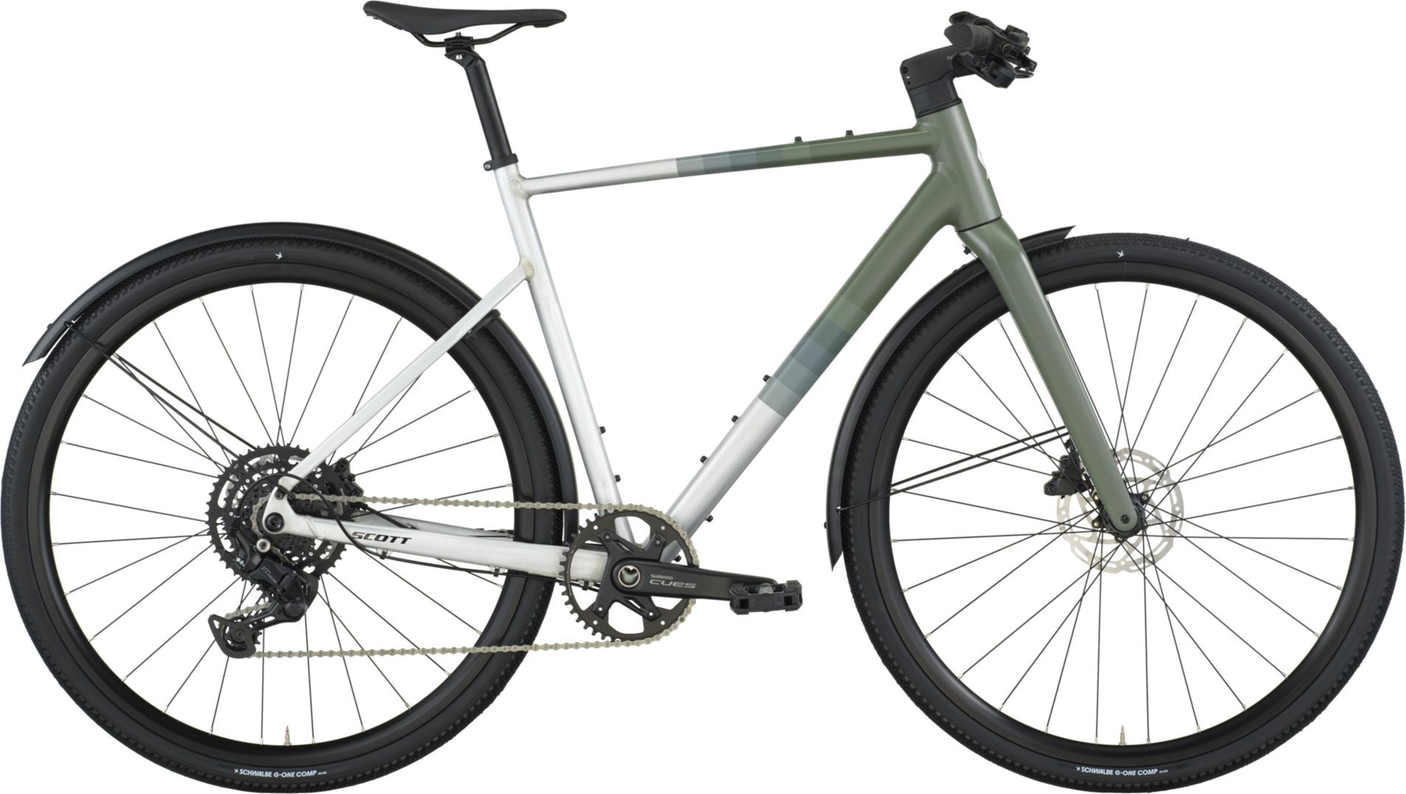 Scott Metrix 30 EQ alloy silver/wenge green (2026)