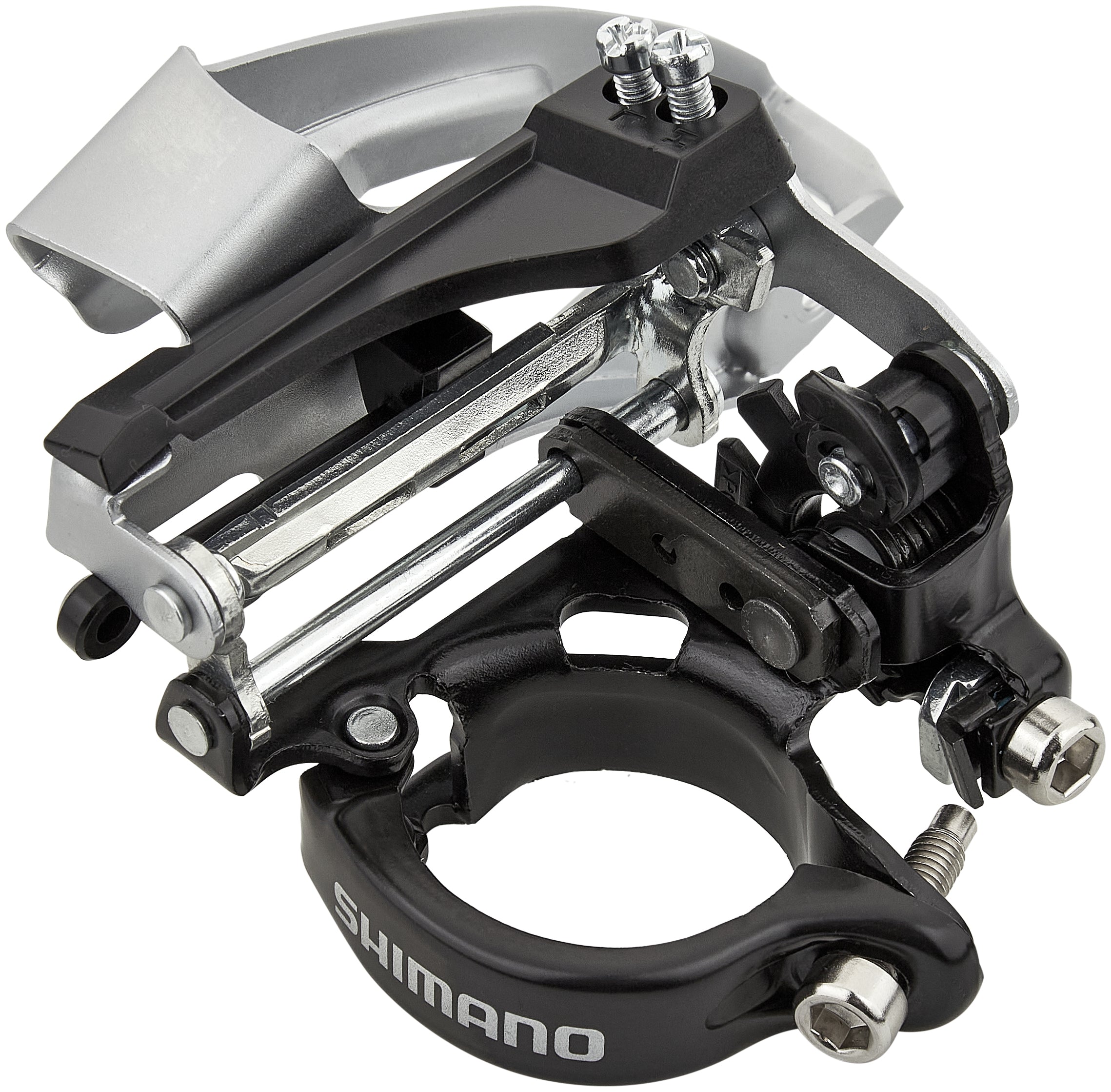 Shimano Tourney FD-TX800-TS3 Umwerfer 7/8-fach Top Swing silber
