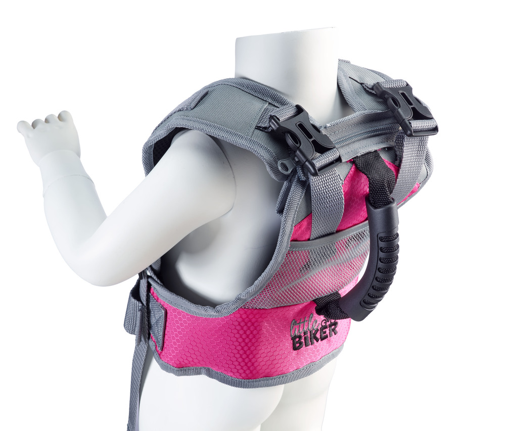 little Biker Fahrradlernweste Pinky