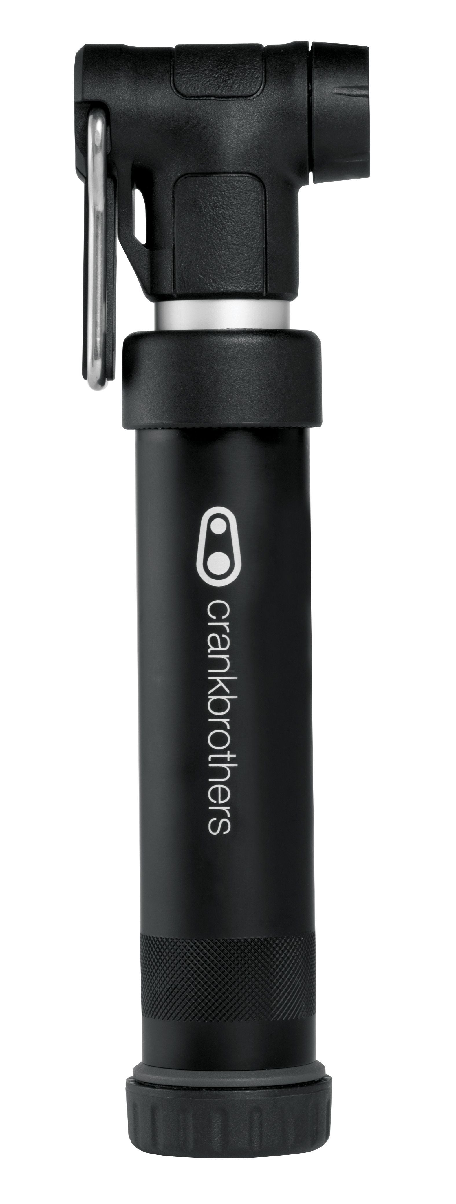 Crankbrothers Gem S Handpumpe inkl. Rahmenhalter  Midnight Editionblack