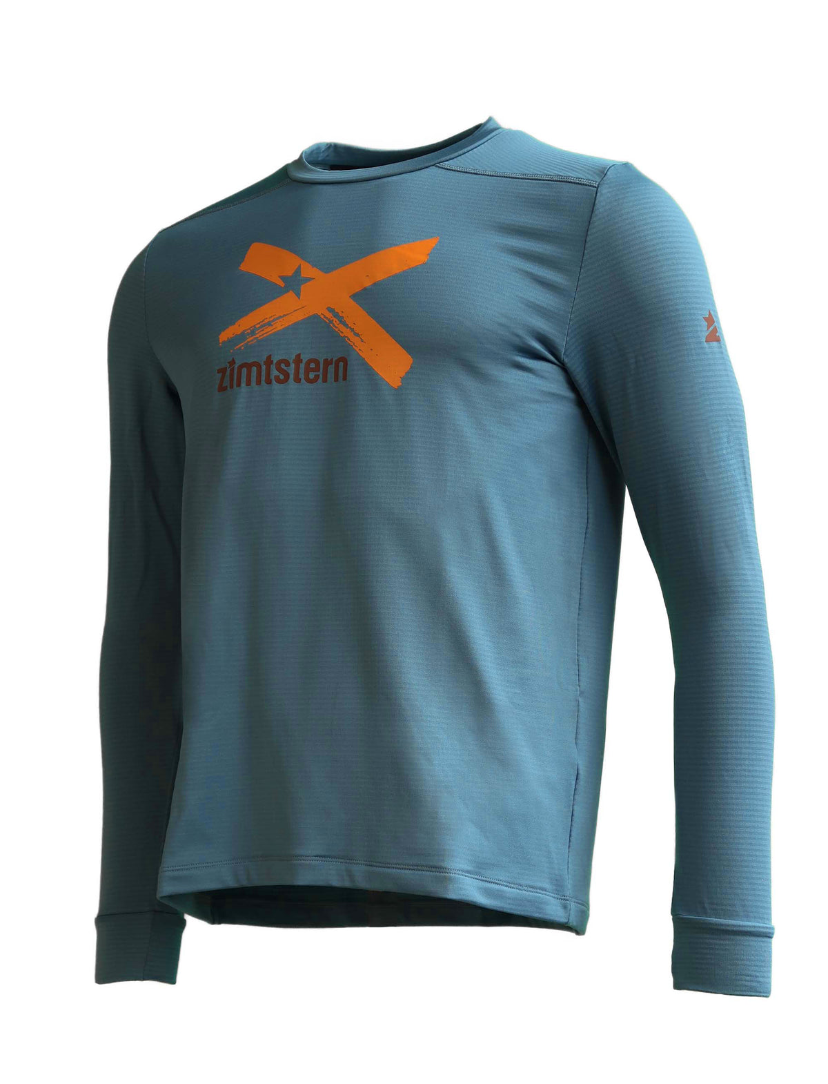 Zimtstern Crewz Shirt LS Men Blue Steel