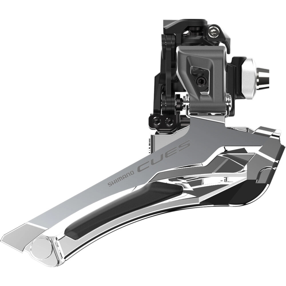Shimano CUES FD-U6030-F 2x9/10-f DOWN-SWING DOWN-P Anlöt Ketstrebwi 62-66Kettl.47mm46-50