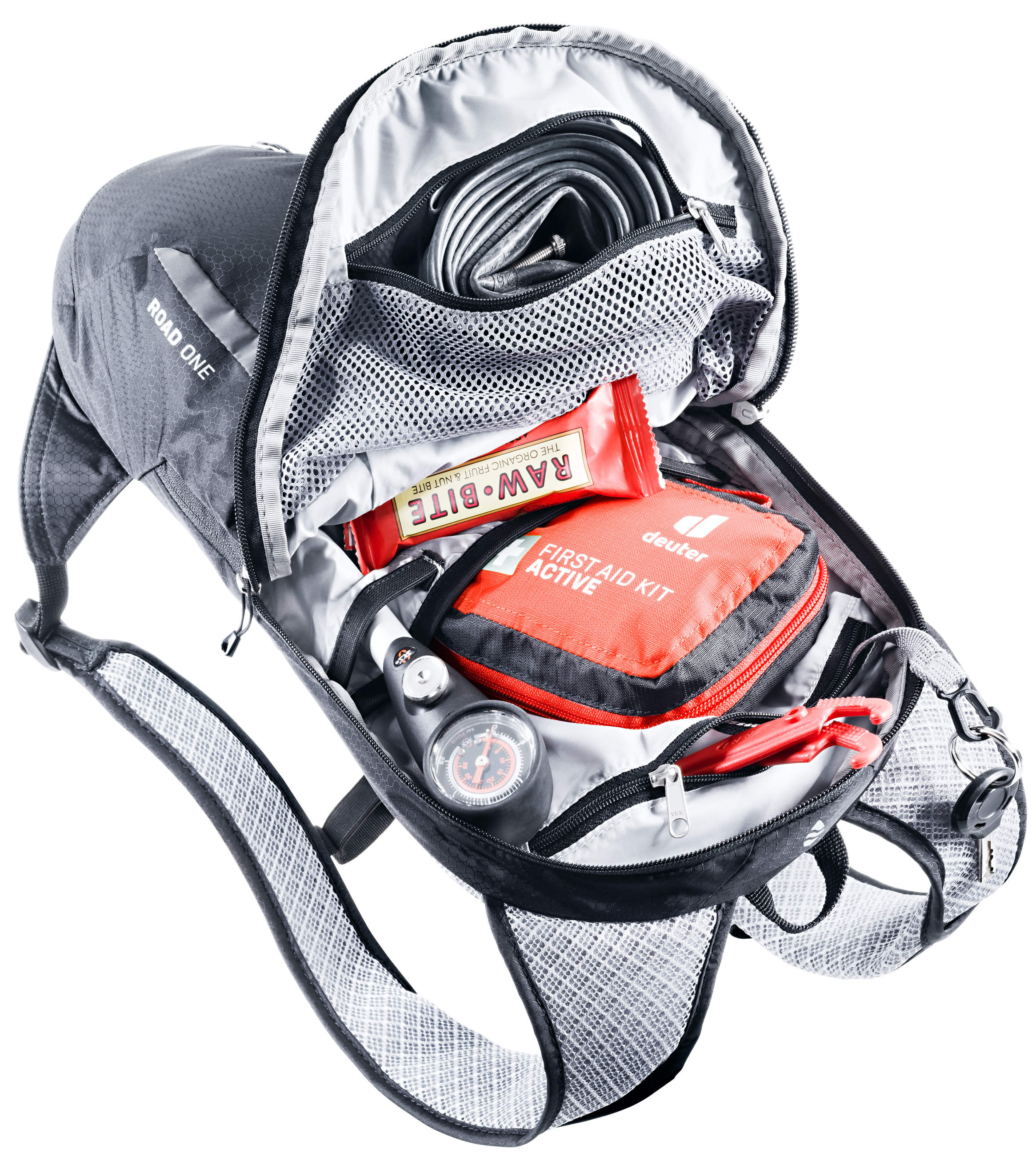 deuter Road One Fahrradrucksack schwarz